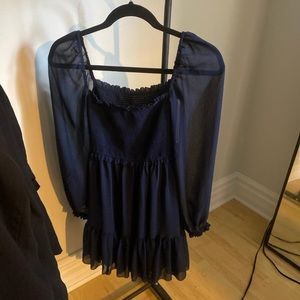 Wilfred tempest dress in navy blue